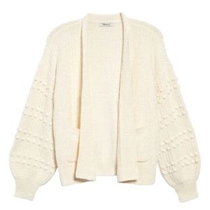 Madewell Bobble Cardigan Sweater